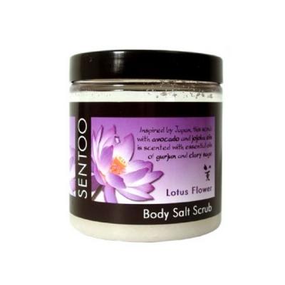 Sentoo Lotus Flower Body Salt Scrub